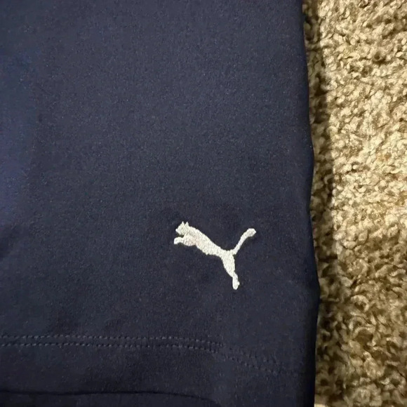 Junior Girls Puma Knit Golf Skirt Navy - Picture 5 of 6